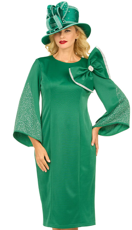 Giovanna DP2445-GRN Church Dress Giovanna DP2445-GRN Church Dress