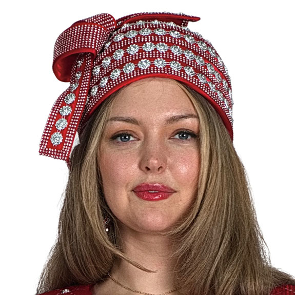 Lily and Taylor HAT H143-RED
