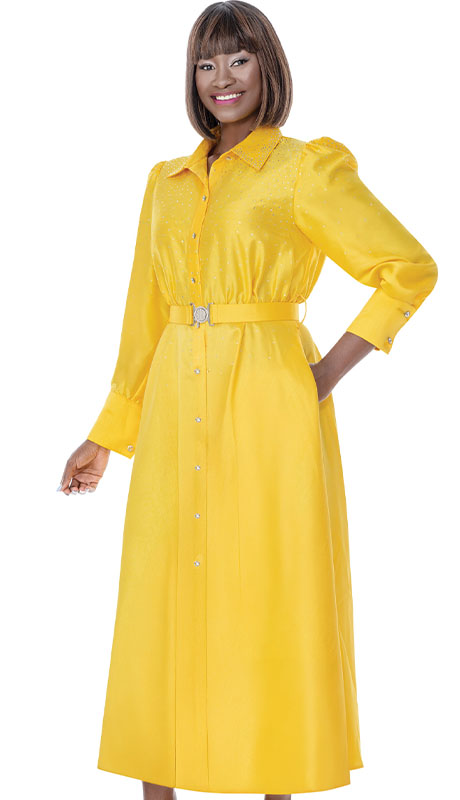Terramina 7031-YLW Church Dress