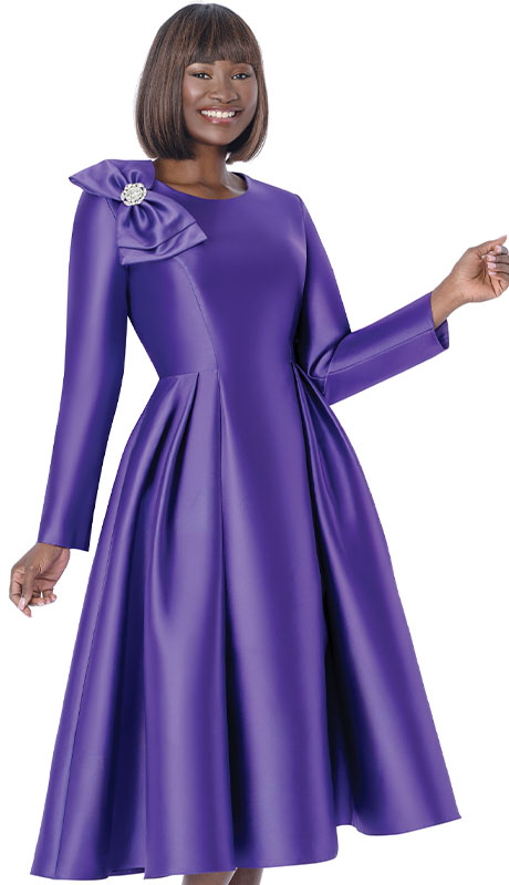 Terramina 7347-PUR Church Dress Terramina 7347-PUR Church Dress