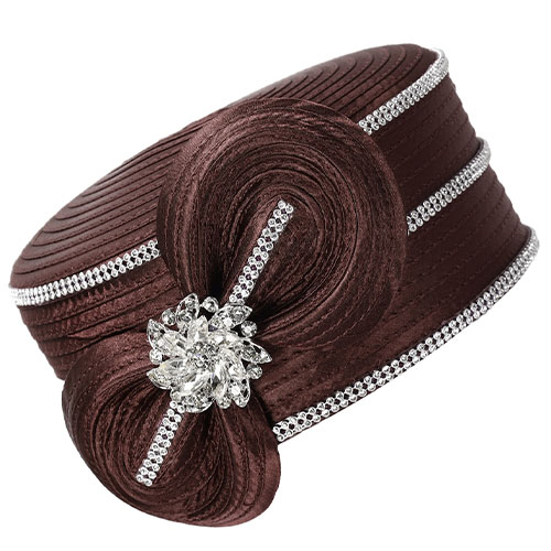 Giovanna HR1063-CHC Church Hat