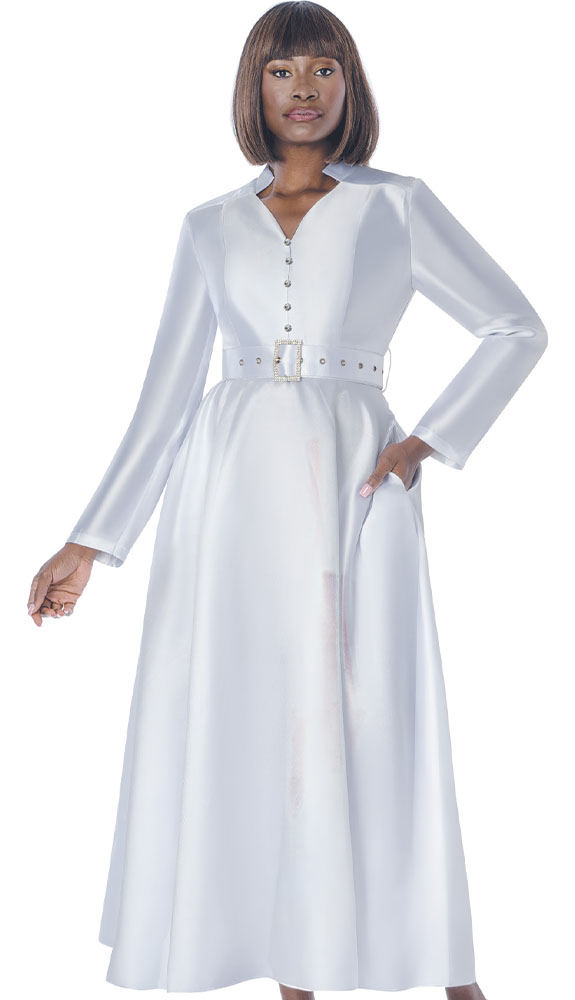 Terramina 7372-WHT Church Dress