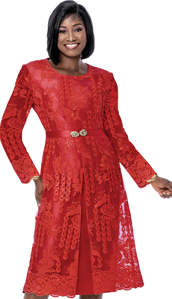 Terramina 7385-RED Church Dress Terramina 7385-RED Church Dress