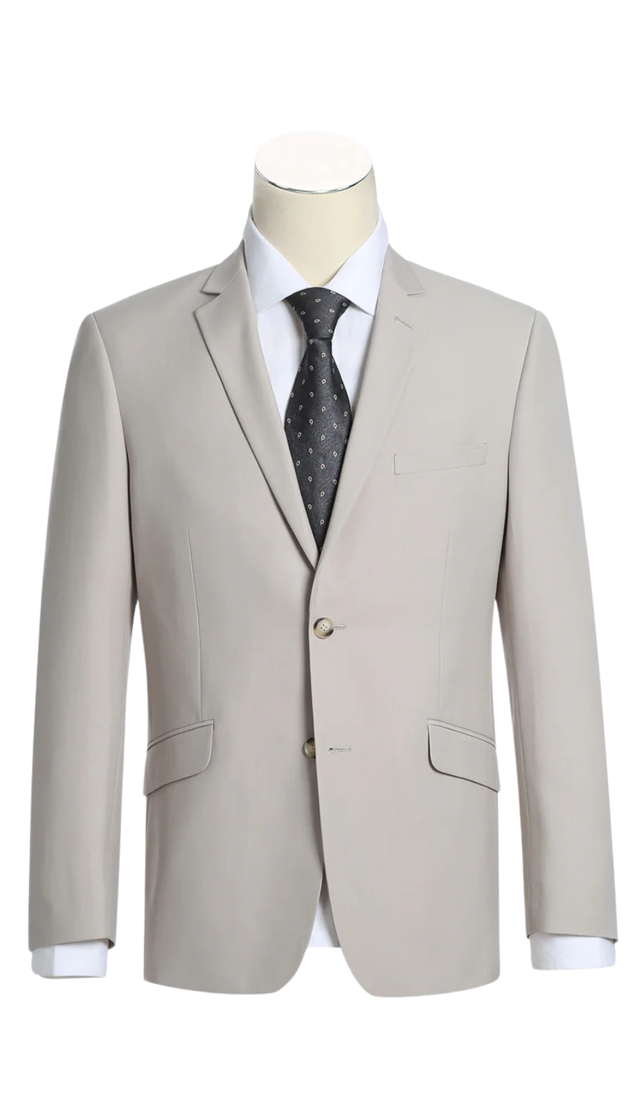 201-84 Men's 2-Piece Single Breasted Notch Lapel Suit