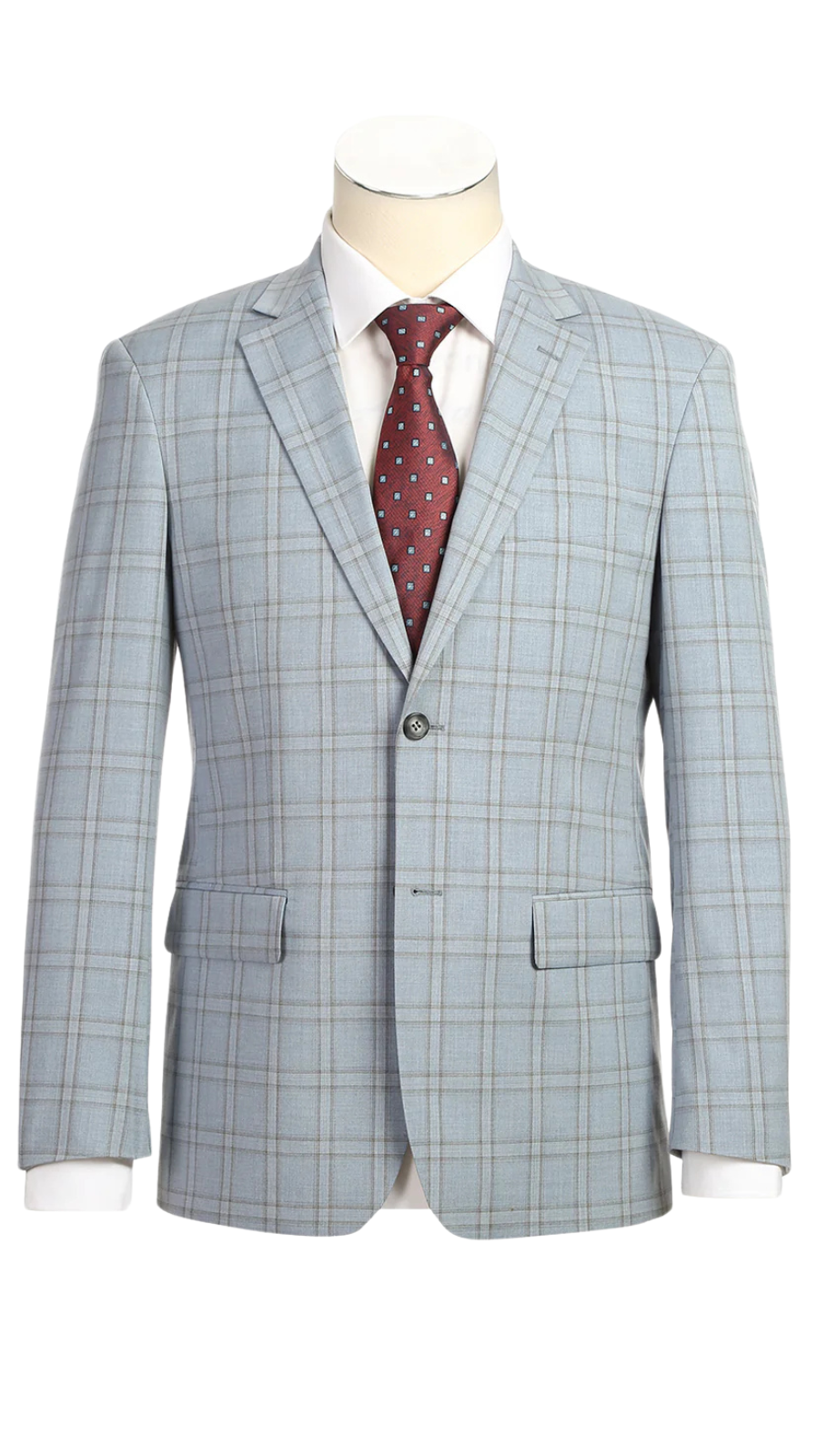 Renoir Men's Suit 293-40 Men's New Slim Fit Suits