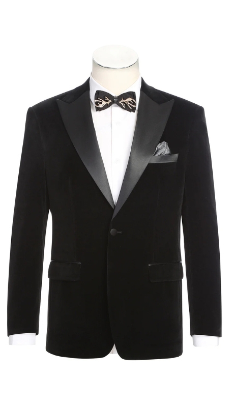 Renoir Mens Jacket 290-11-BLACK 
