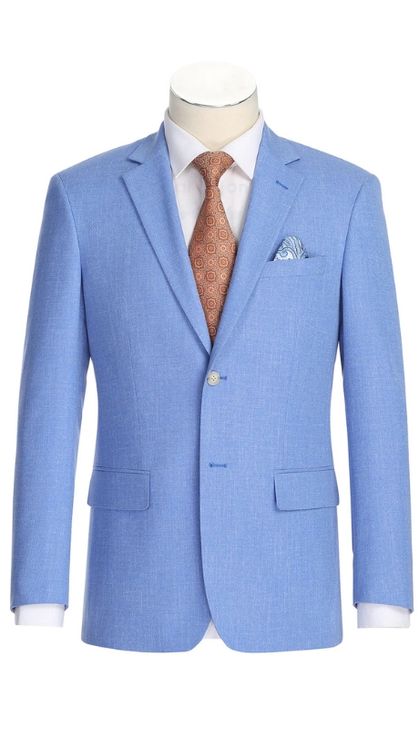 Renoir Mens Blazer 294-59-LIGHT BLUE 