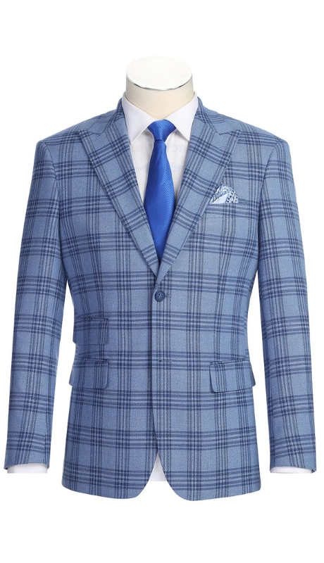 Renoir Mens Blazer 294-63-BLUE 