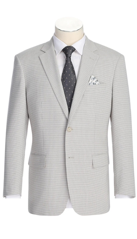 Renoir Mens Blazer 294-66-LIGHT BEIGE 