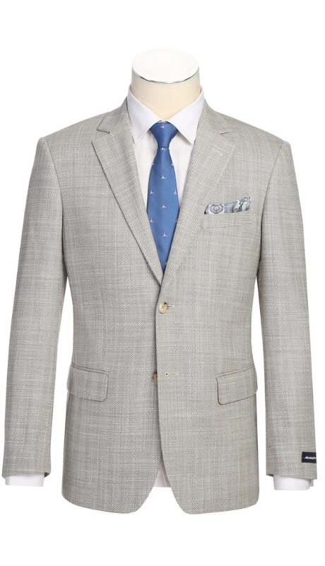 Renoir Mens Blazer 567-12-KHAKHI 