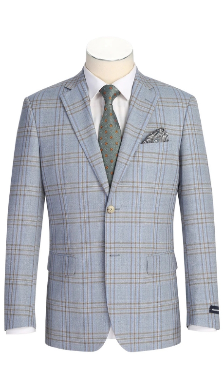 Renoir Mens Blazer 567-14-BLUE 
