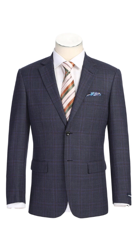 Renoir Mens Blazer 567-3-BROWN 