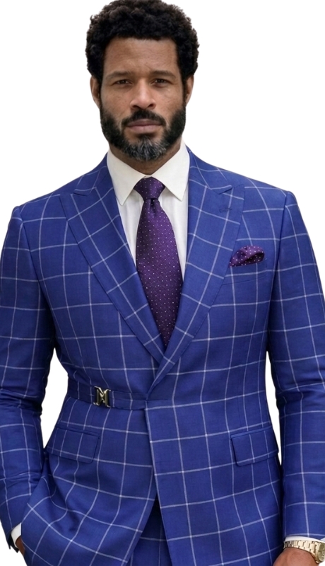Statement ALTARE-SAPPHIRE Mens Suit