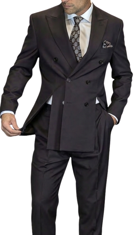 Statement ANTICO-BROWN Mens Suit