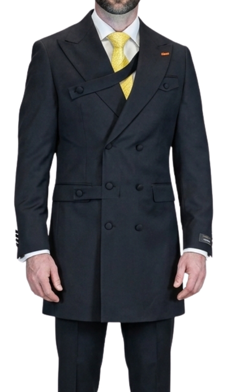 Statement AZONE-BLACK Mens Suit