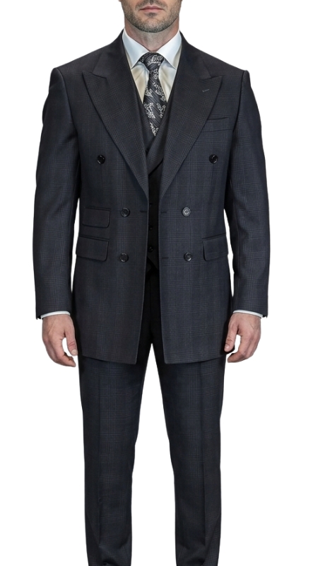Statement IMPERIAL-BLACK Mens Suit
