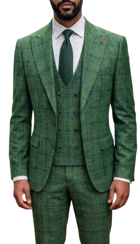Statement LAMBA-HUNTER-3PC Mens Suit