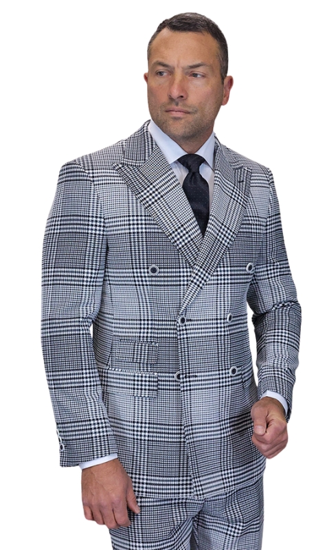 Statement MILAN-BLACK Mens Suit