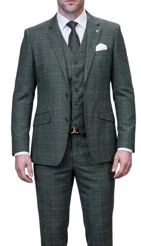 Statement PAGNOLI-HUNTER-3PC Mens Suit