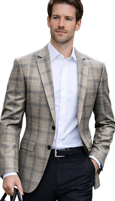 Statement SAVONA-3-TAN Mens JACKET