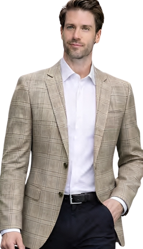 Statement SAVONA-4-TAN Mens JACKET