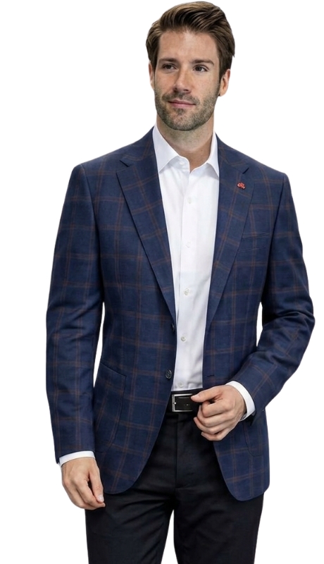 Statement SAVONA-6-NAVY Mens JACKET