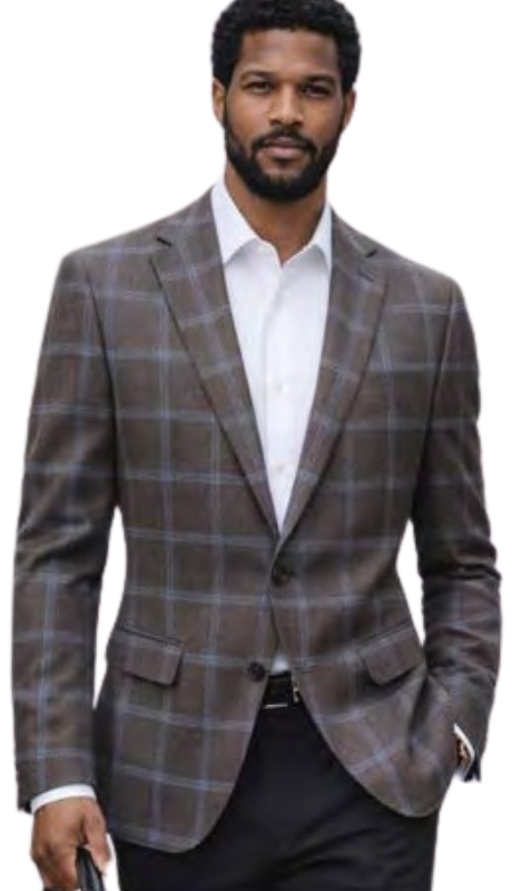 Statement SAVONA-7-BROWN Mens JACKET