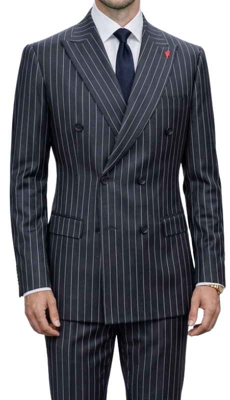 Statement SD-105-CHARCOAL Mens Suit