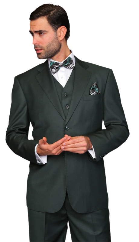 Statement STZV-1OO-HUNTER-3PC Mens Suit