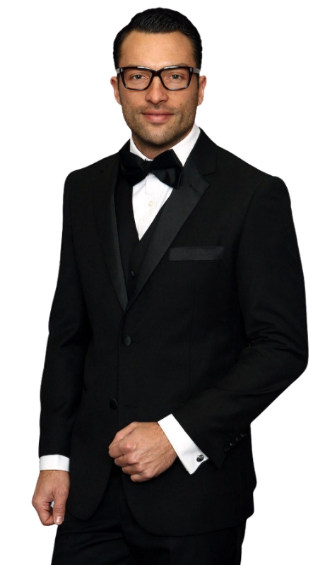 Statement T2000 PV-BLACK-3PC Mens TUXEDO
