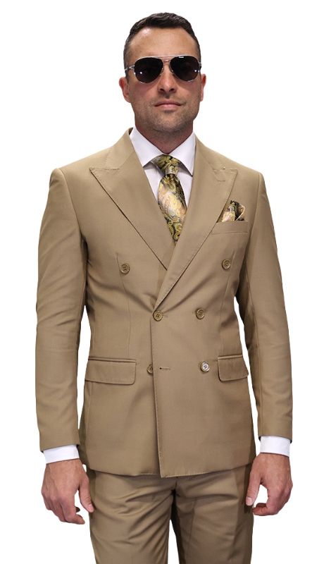 Statement TZD-100-CARAMEL Mens Suit