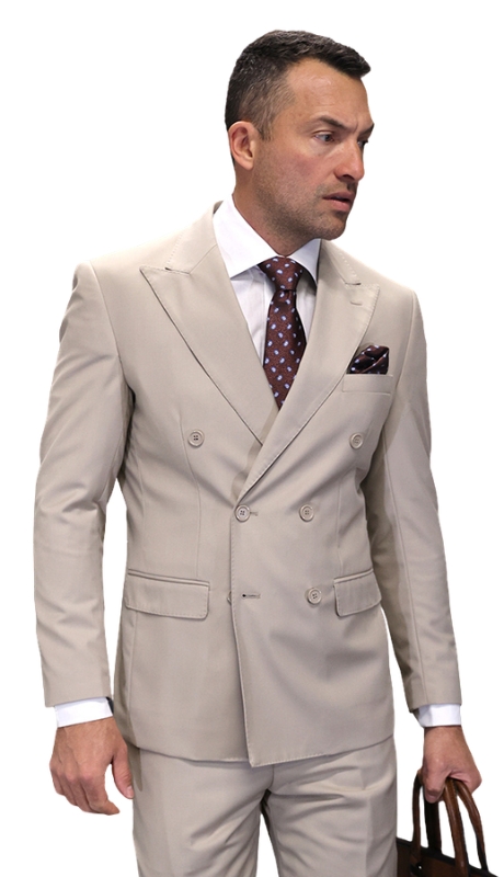 Statement TZD-100-TAN Mens Suit