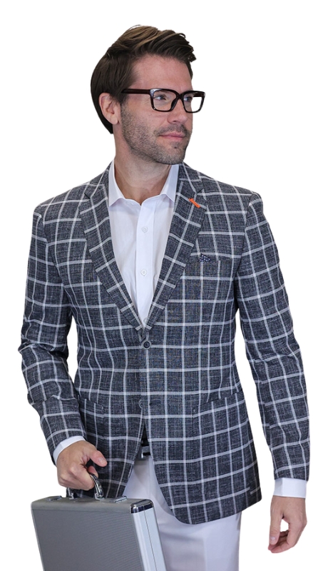 Statement VALENTIN-1-BLACK Mens JACKET