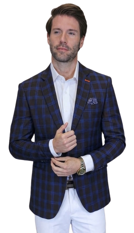 Statement VALENTIN-5-BROWN Mens JACKET