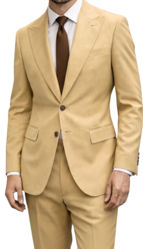 Statement ZANOTE-CARAMEL Mens Suit