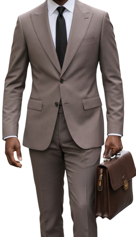 Statement ZANOTE-TAUPE Mens Suit