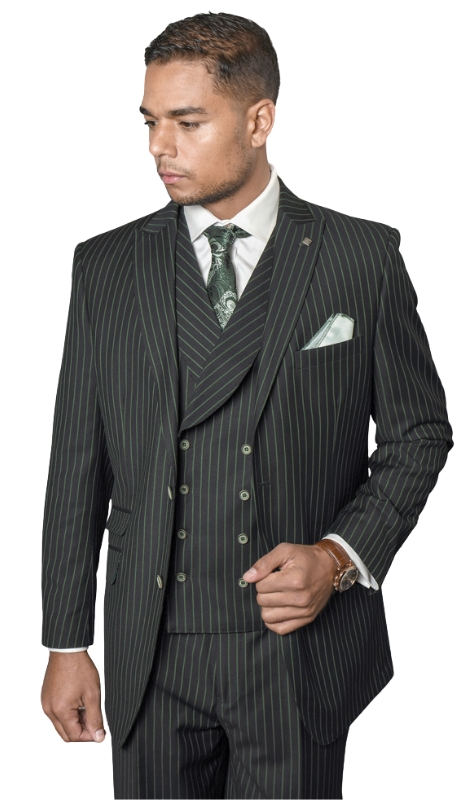 Statement ZARELLI-HUNTER-3PC Mens Suit