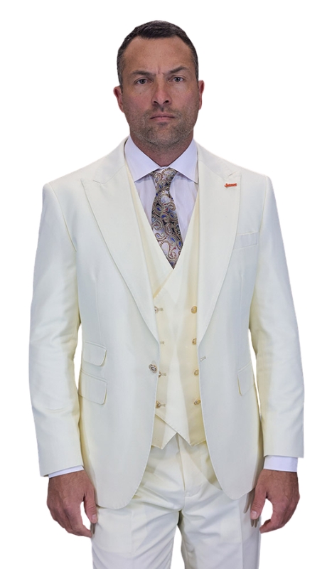 Statement AMIRI-OFF WHITE-3PC Mens Suit
