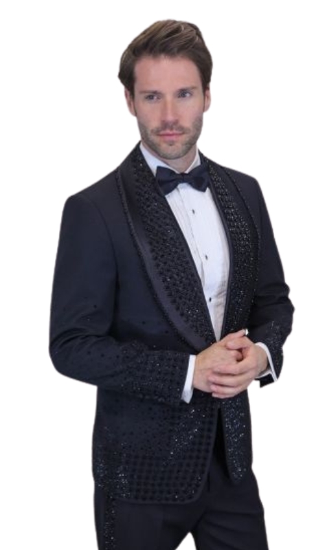 Statement AWARD-BLACK-BLACK  Mens Tuxedo