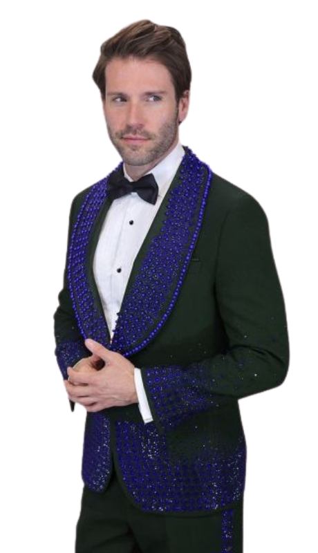 Statement AWARD-BLACK-ROYAL Mens Tuxedo