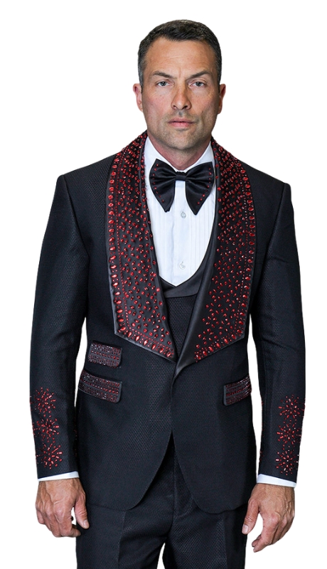 Statement BELLA-BLACK Mens Tuxedo