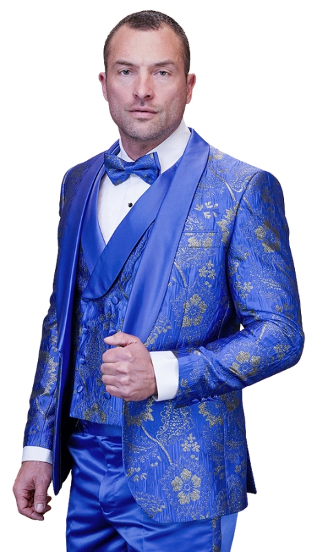 Statement DELANO-3-ROYAL Mens Tuxedo