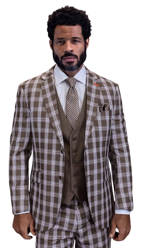 Statement ZILONI-1-COCO-3PC Mens Suit