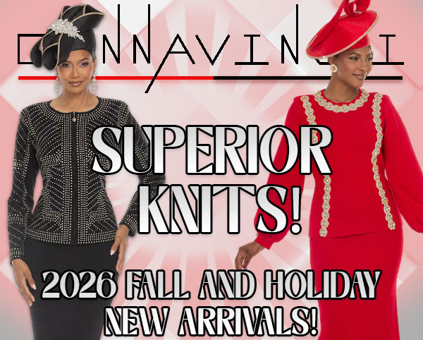 Donna Vinci Knit Church Suits Spring And Summer 2026