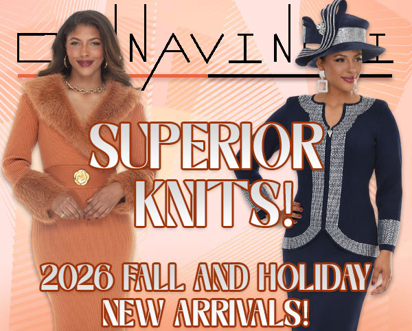 Donna Vinci Knit Church Suits