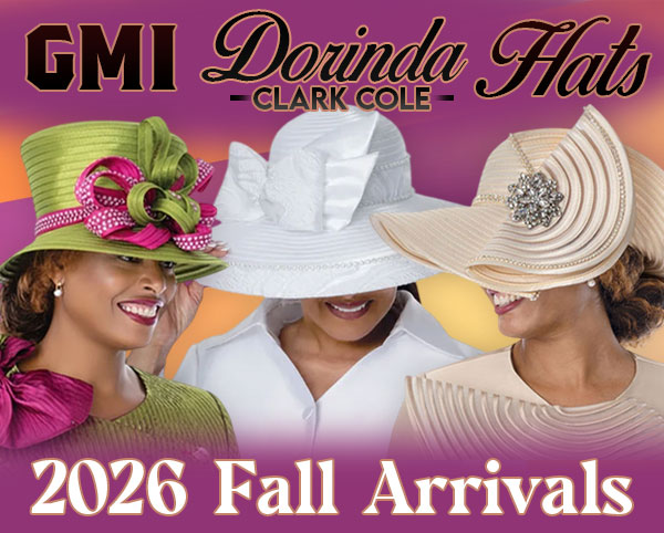 Affordable GMI And Dorinda Clark Cole Church Hats Fall And Holiday 2026