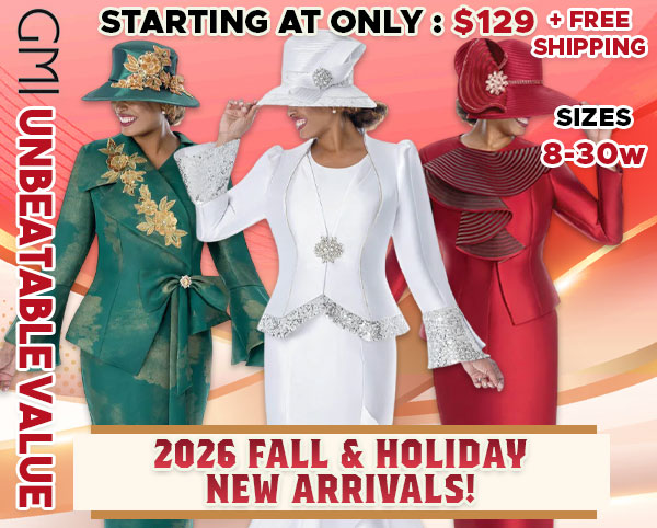 GMI Church Suits Fall And Holiday 2026