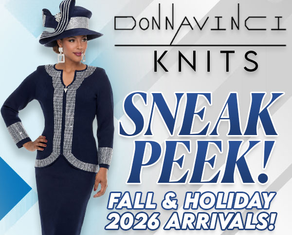 Donna Vinci Knit Church Suits