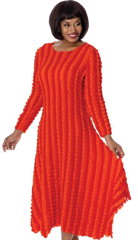 Divine Casuals DC2121-OWM Ladies Church Dress