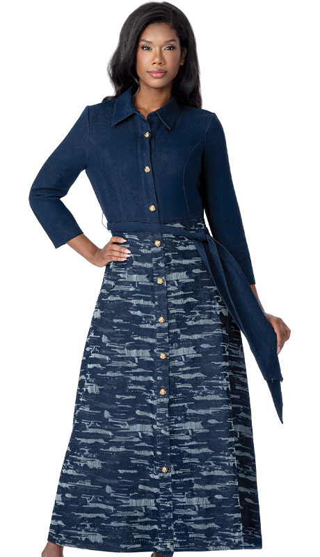 Devine Sport 800321-BLU-QS Church Dress Devine Sport 800321-BLU-QS Church Dress